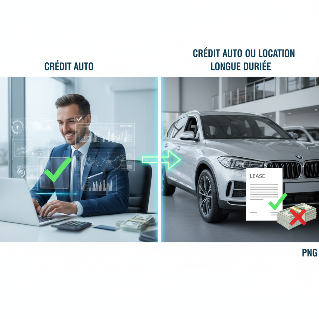 Crédit auto ou location longue durée : que choisir ?